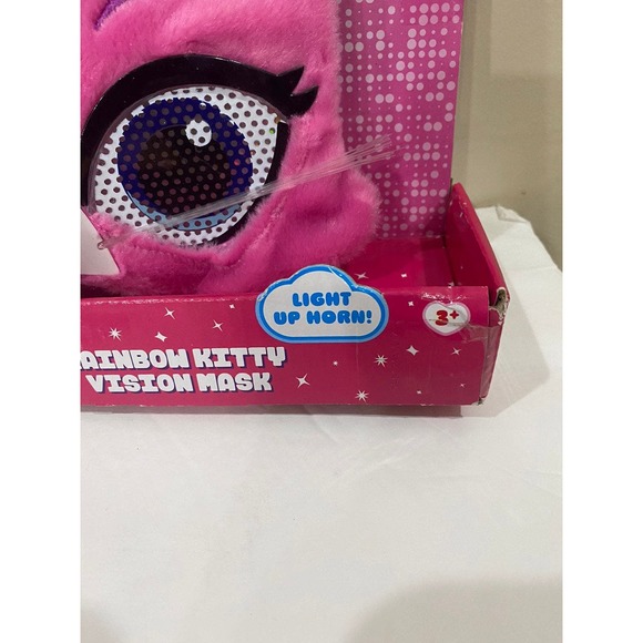 Plush Rainbow Butterfly Unicorn Kitty Gift Basket vision Mask Book Toy Play Set - Picture 5 of 9